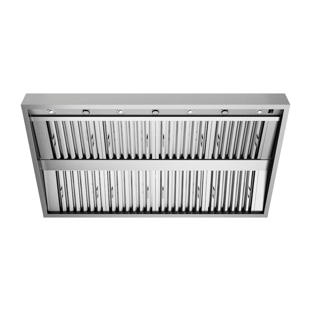 ZLINE 60 Inch Under Cabinet Outdoor Grill Hood (GOU1 60) - Stainless Steel Range Hood for BBQ, Patio & Outdoor Kitchen Ventilation