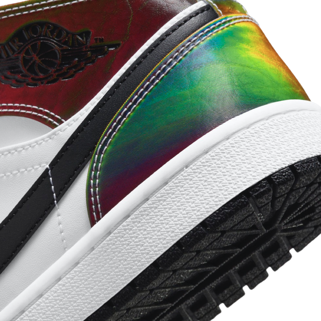 Air Jordan 1 Mid Sneakers - White & Black Basketball Shoes for Men | Casual Wear, Street Style & Sports Performance