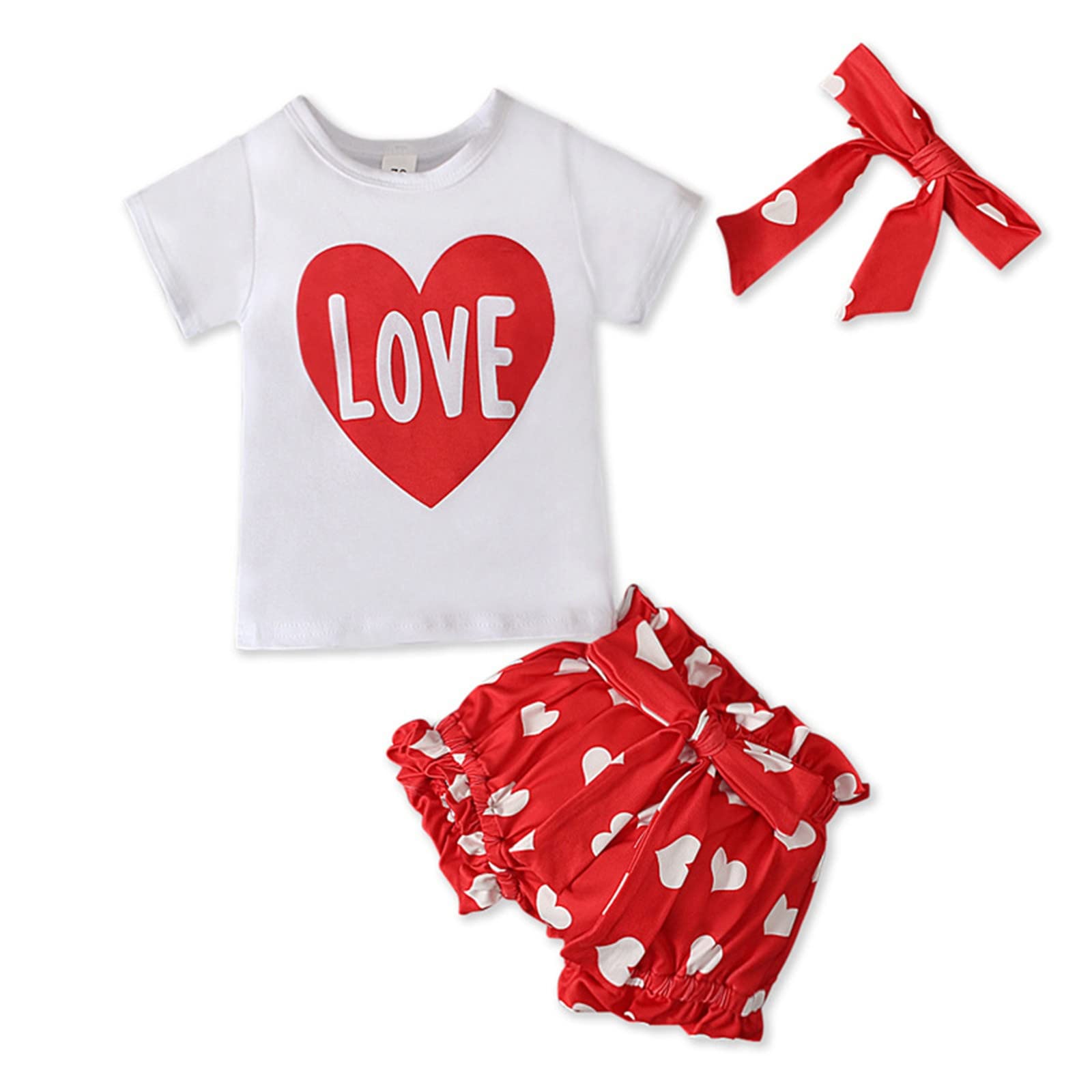 Baby Girl Summer Outfit - Letter Print Sleeveless Romper with Bow Tie & Headband | Cute Infant Jumpsuit for Beach, Playdates & Photo Shoots
