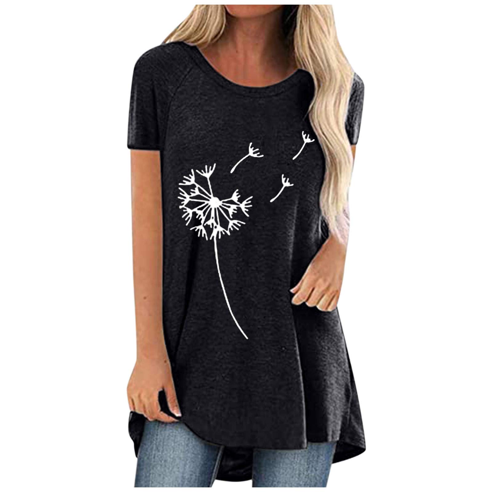 Plus Size Women's Summer Tops - Black & White Horizontal Striped Waffle Knit Shirt & Royal Blue V-Neck Blouse | Casual Wear, Office Outfits, Date Night & Weekend Looks