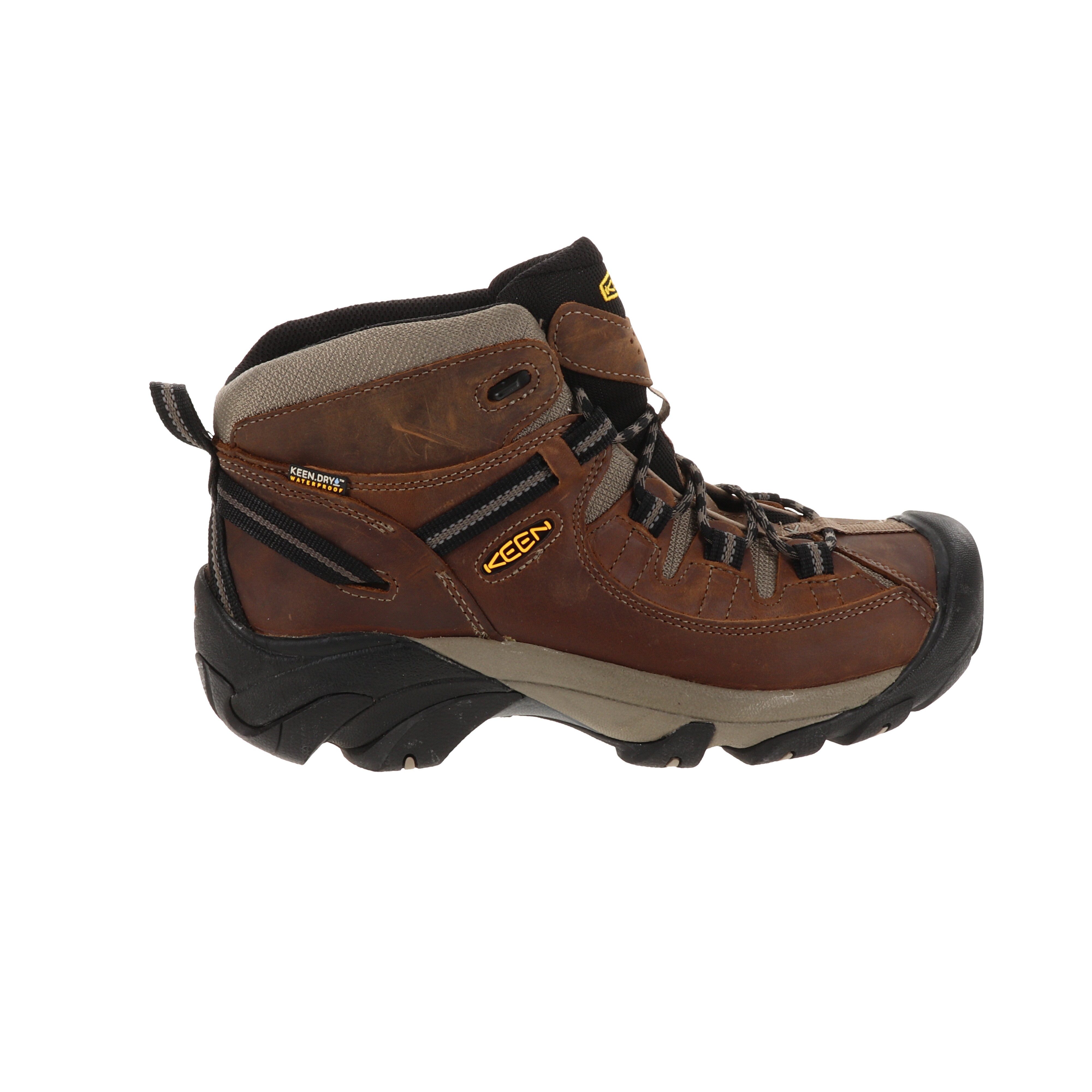 Men's KEEN Targhee II Mid Waterproof Hiking Boots - Lightweight & Durable for Outdoor Adventures, Trail Running & Camping