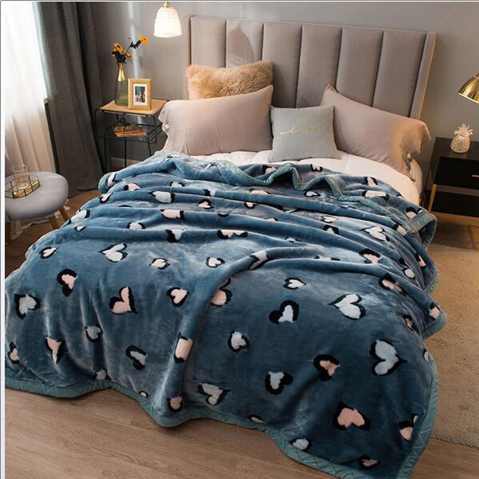 LGYKUMEG Korean Mink Blanket 79
