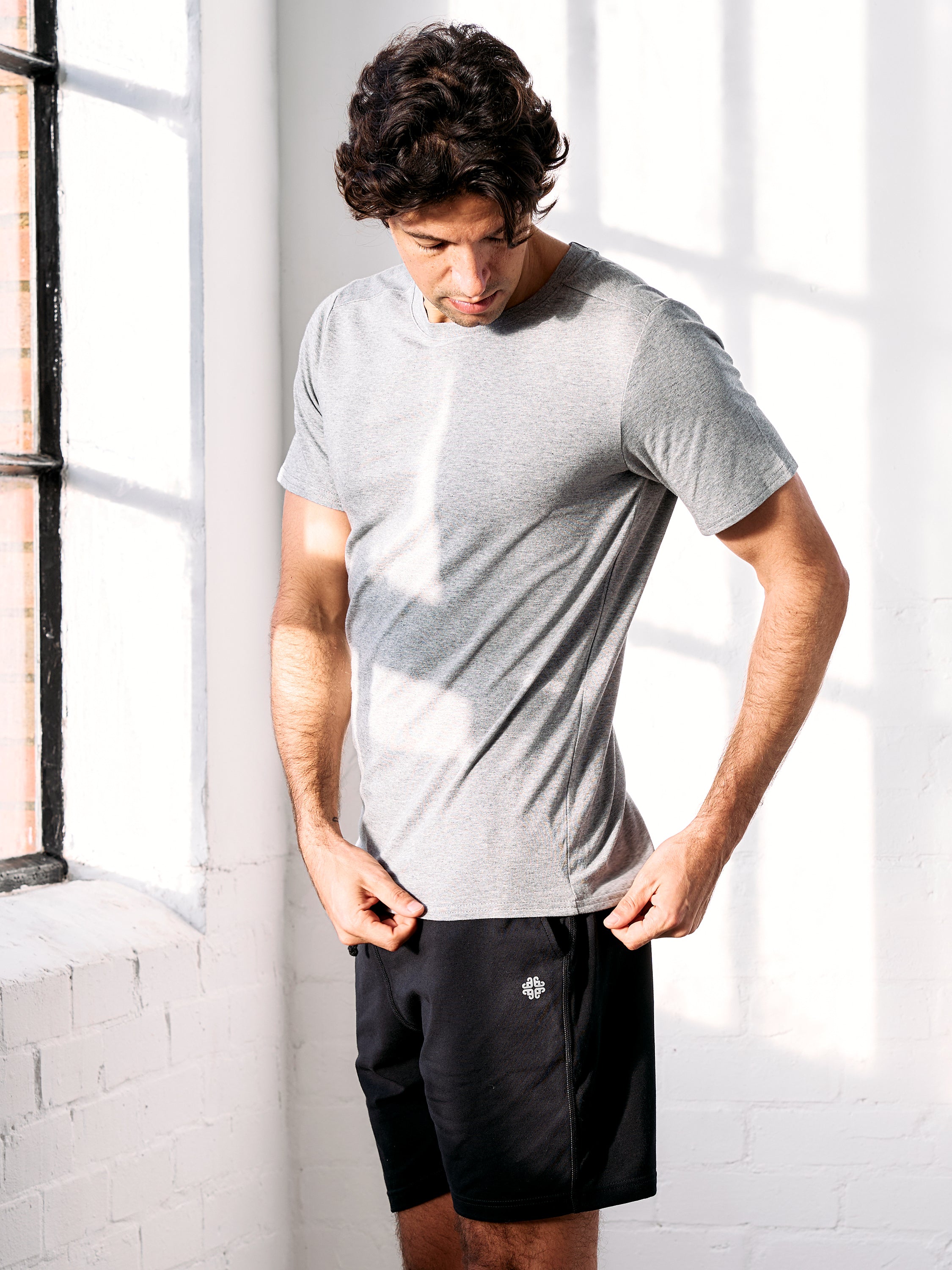 Premium Cotton Men's Stretch T-Shirt - Soft Breathable Comfort Fit Casual Tee for Everyday Wear, Gym & Outdoor Activities