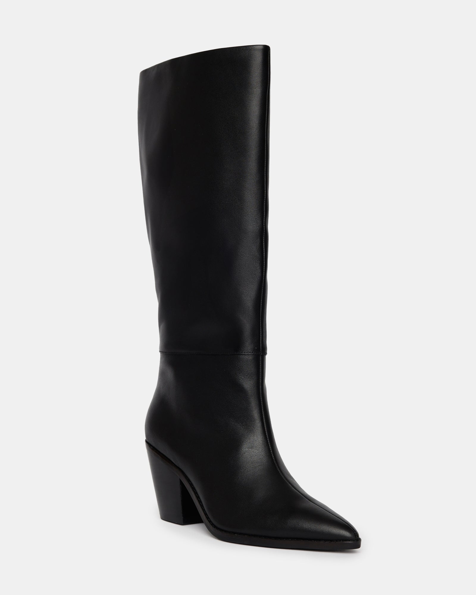Elysees Women's Black Leather Ankle Boots - Stylish & Comfortable for Fall, Winter & Everyday Wear