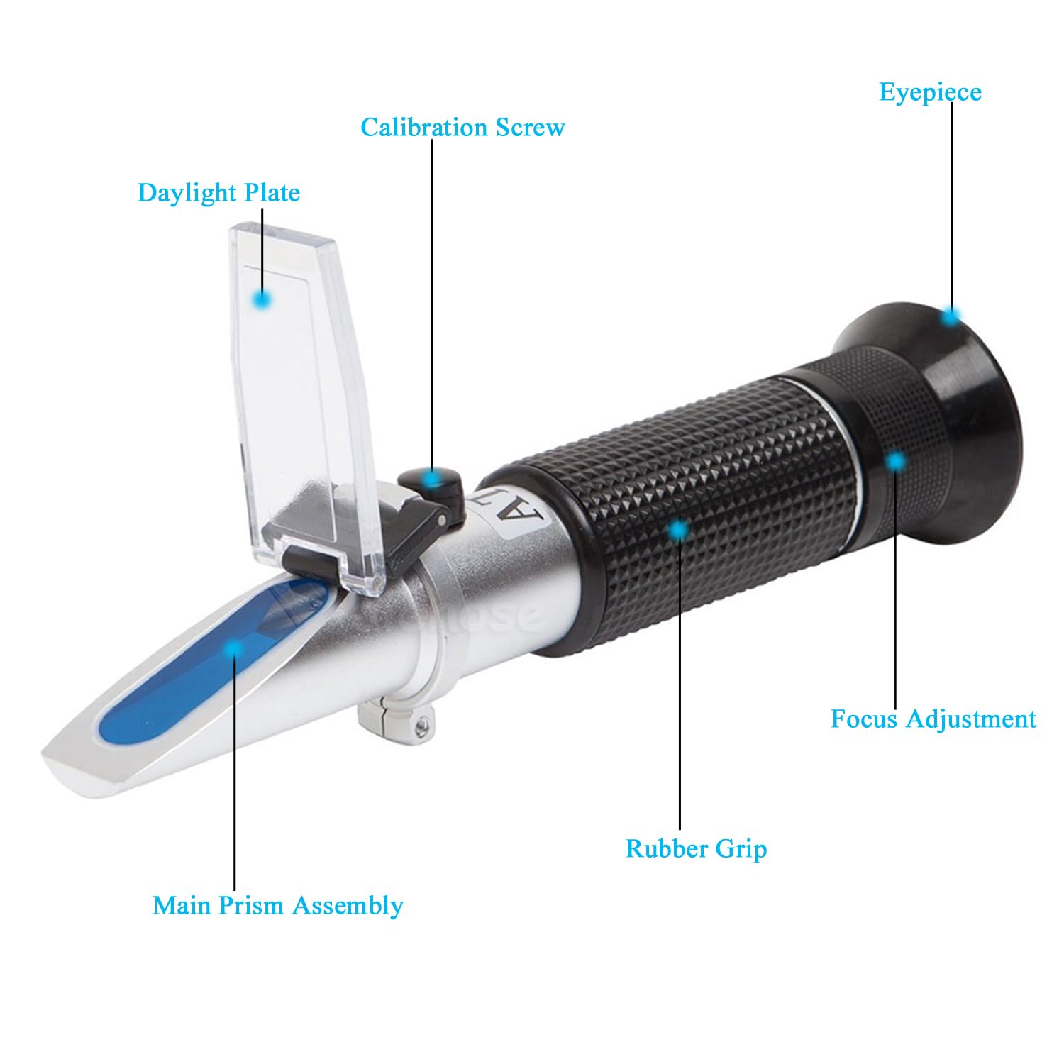 DEF Refractometer - Accurate Diesel Exhaust Fluid (DEF) Concentration Tester for Diesel Engines | Measure Urea Solution Levels in Trucks, Heavy Equipment & Agricultural Machinery
