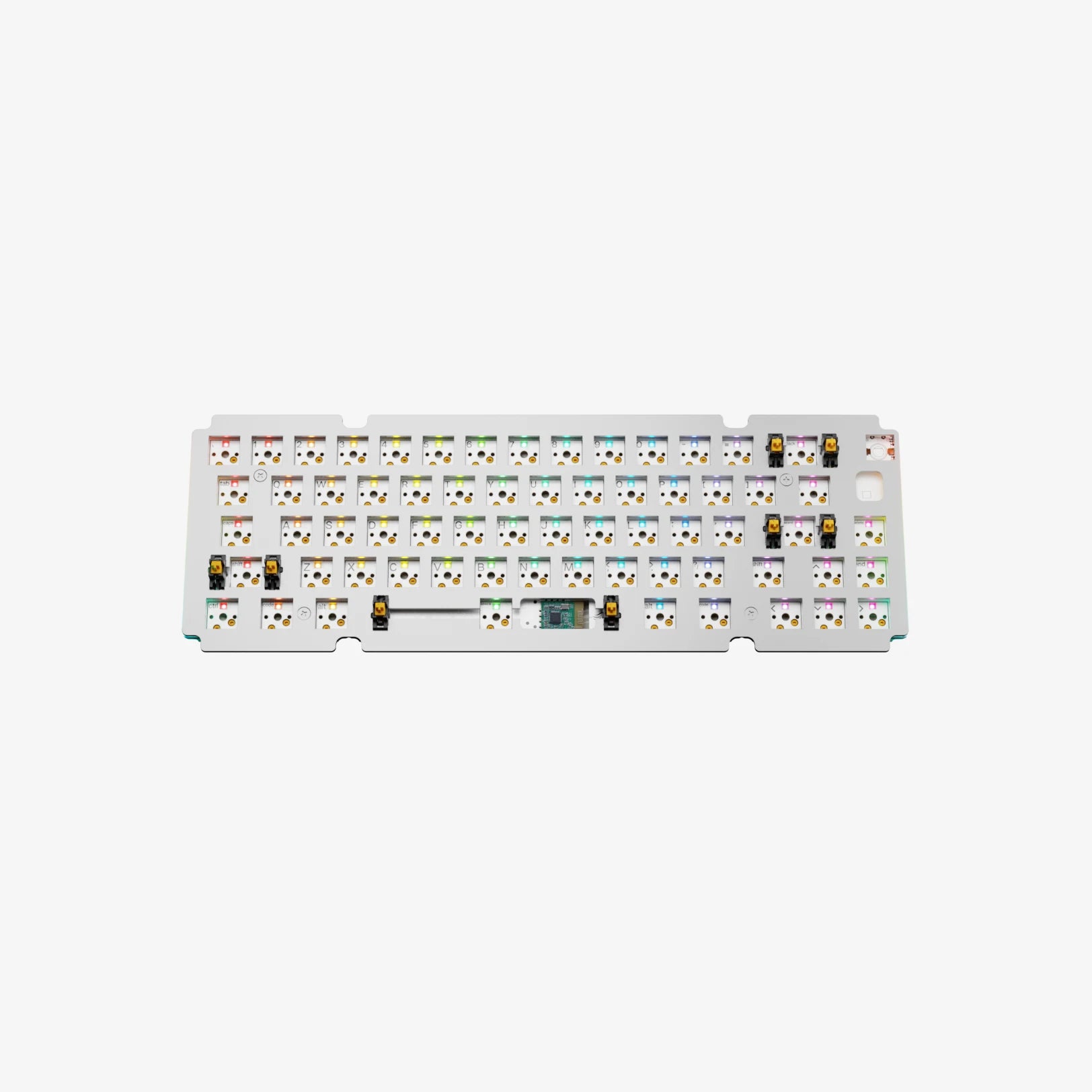 GMMK 3 Mechanical Keyboard Switch Plates - Compatible with GMMK 3 60% 65% 75% Layouts - Aluminum Steel PC Material - Perfect for Gaming Typing & Custom Keyboard Builds