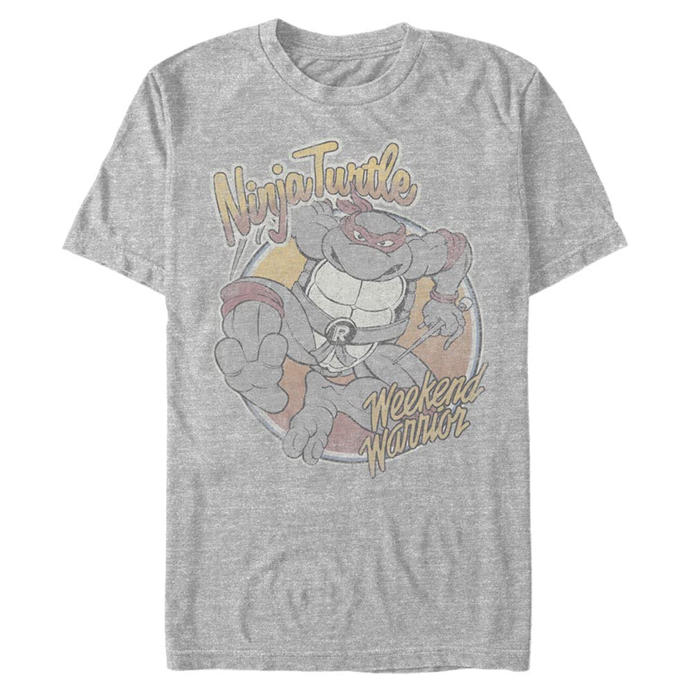 Nickelodeon Men's Big & Tall Weekend Warrior Graphic T-Shirt - Comfortable Casual Tee for Relaxing & Lounging at Home