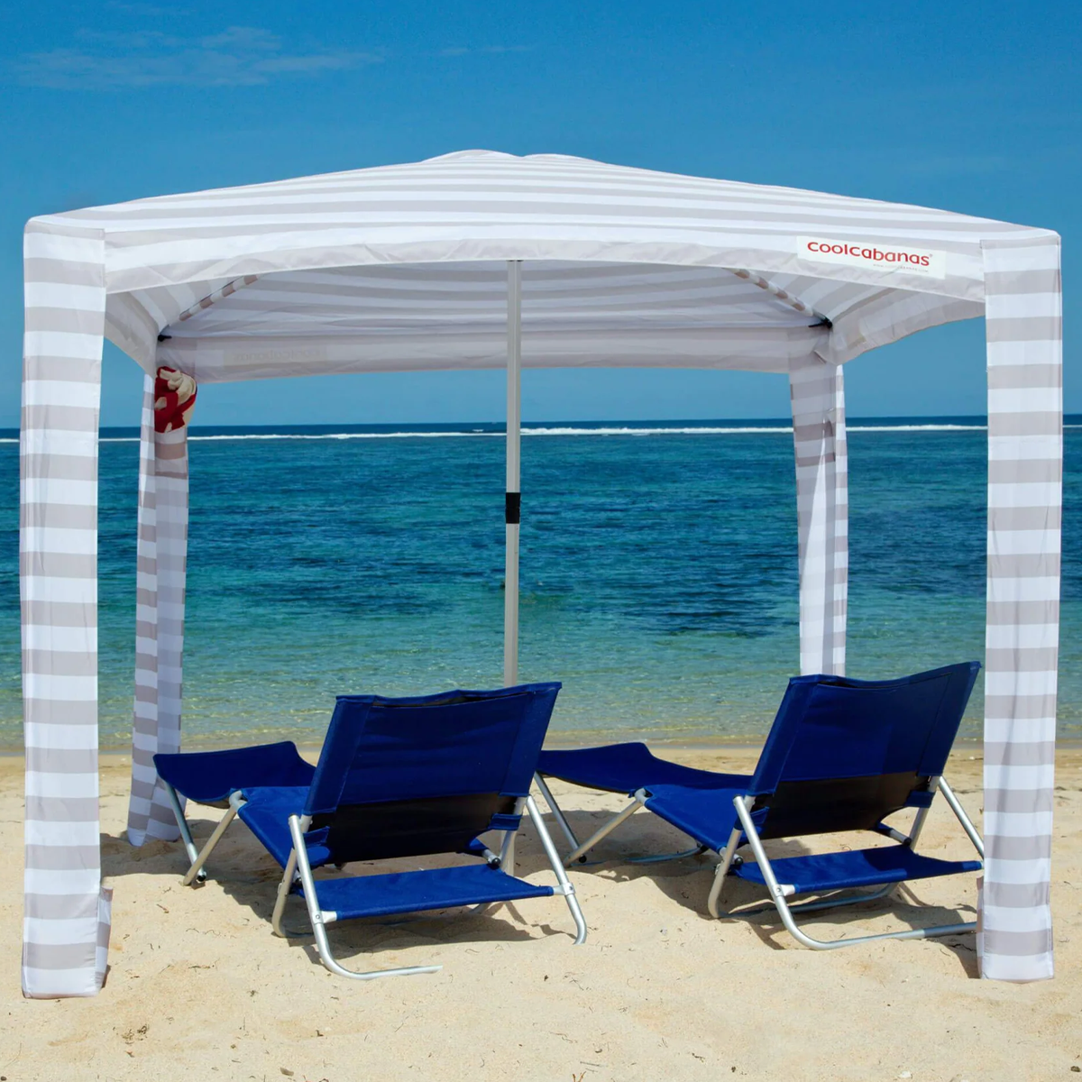 Cool Cabana - Portable Beach Tent for Sun Protection, Lightweight & Easy Setup - Perfect for Beach, Camping, and Outdoor Adventures