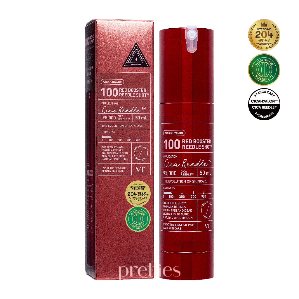 VT Red Booster Reedle Shot 100 50ml - Premium Energy Booster Supplement for Enhanced Performance & Vitality - Perfect for Workouts, Sports & Active Lifestyles