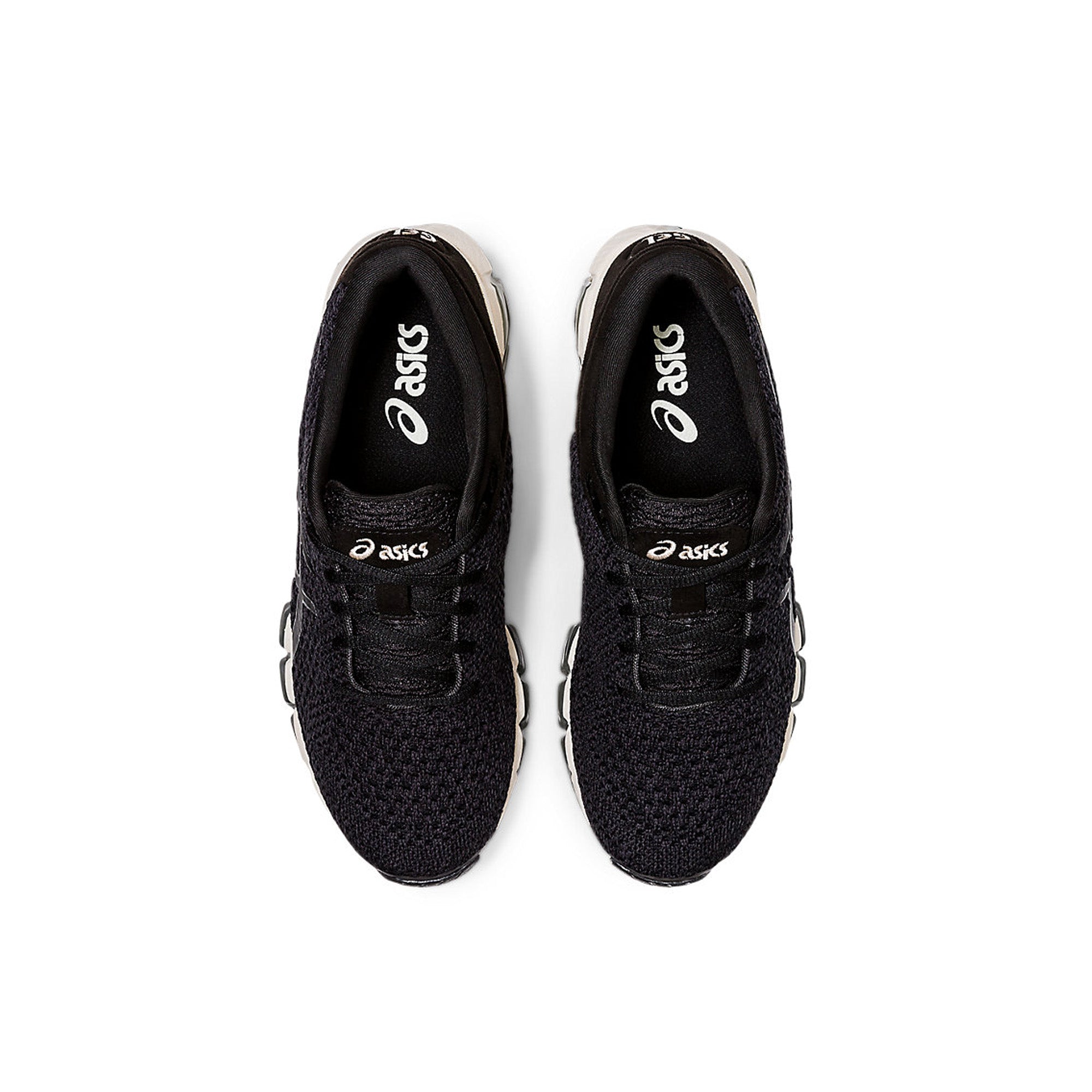 ASICS Gel Quantum 360 5 Knit Women's Running Shoes - Black & Cozy Pink | Lightweight Cushioned Sneakers for Jogging, Gym Workouts & Everyday Comfort