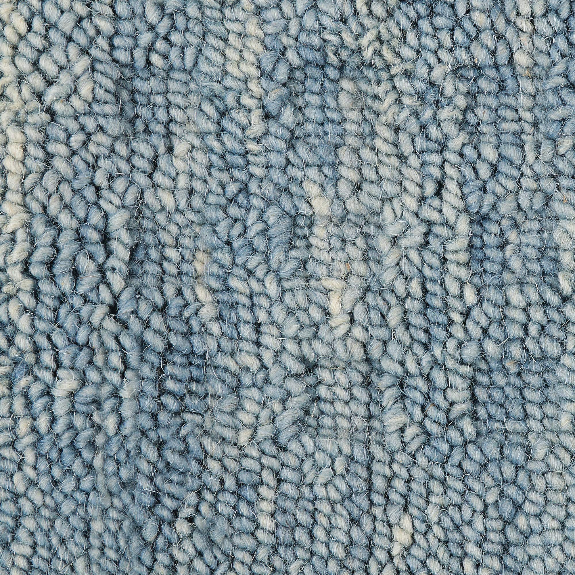 Nourison Perris Solid Denim 6'6