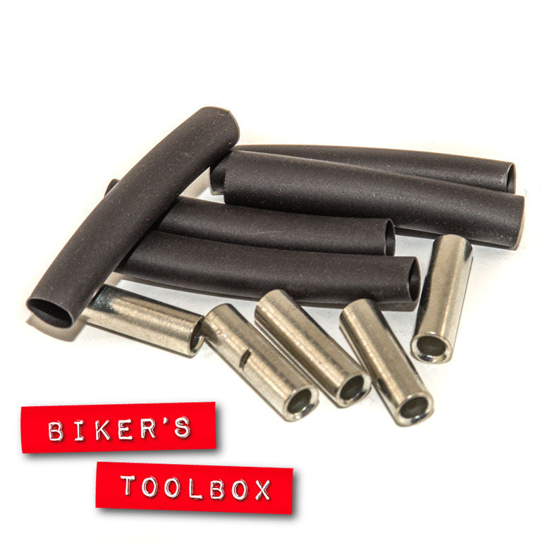 4mm² Straight Butt Connectors with Heat Shrink - Waterproof Electrical Wire Terminals for Automotive, Marine & DIY Projects