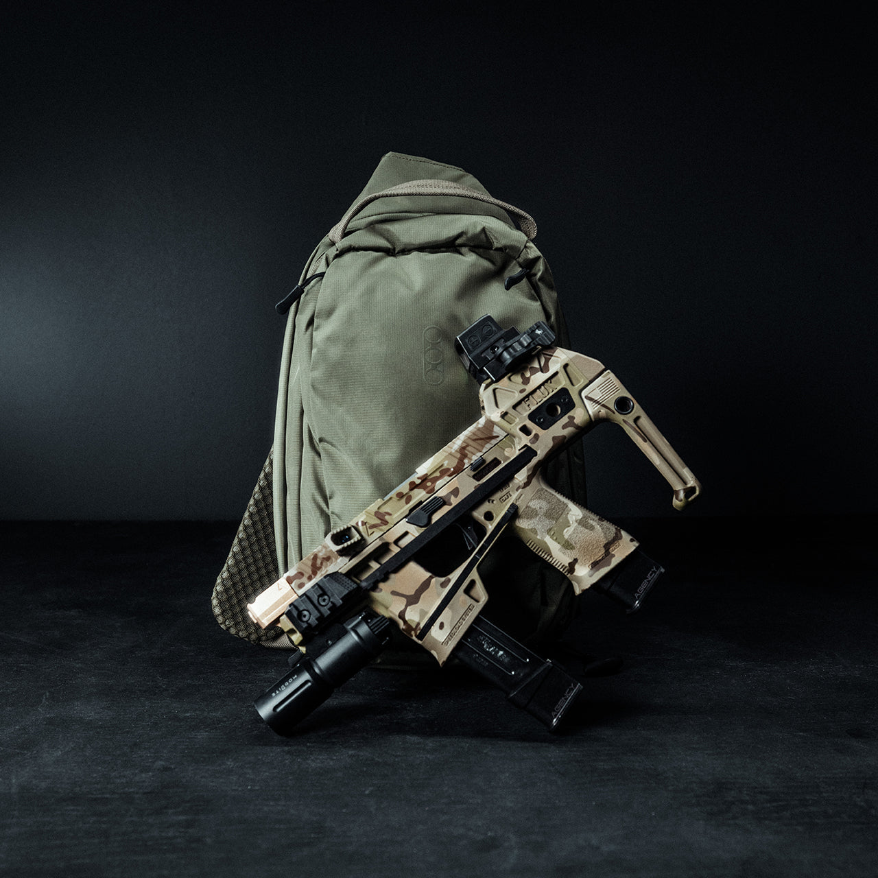 Eberlestock Fade Sling - Lightweight Everyday Carry Bag with Concealed Carry Pocket for Hiking, Travel & Outdoor Adventures