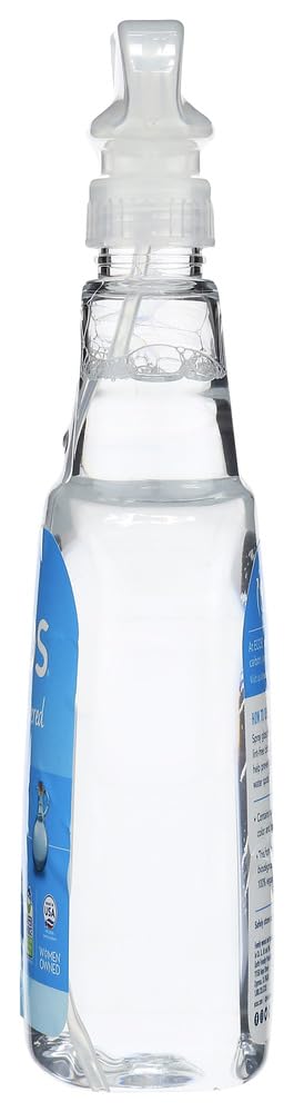 Eco-Friendly Vinegar Window Cleaner - 2 Packs (6 Bottles, 22 Fl Oz Each) - Streak-Free Glass & Mirror Cleaner for Home, Office & Car Windows