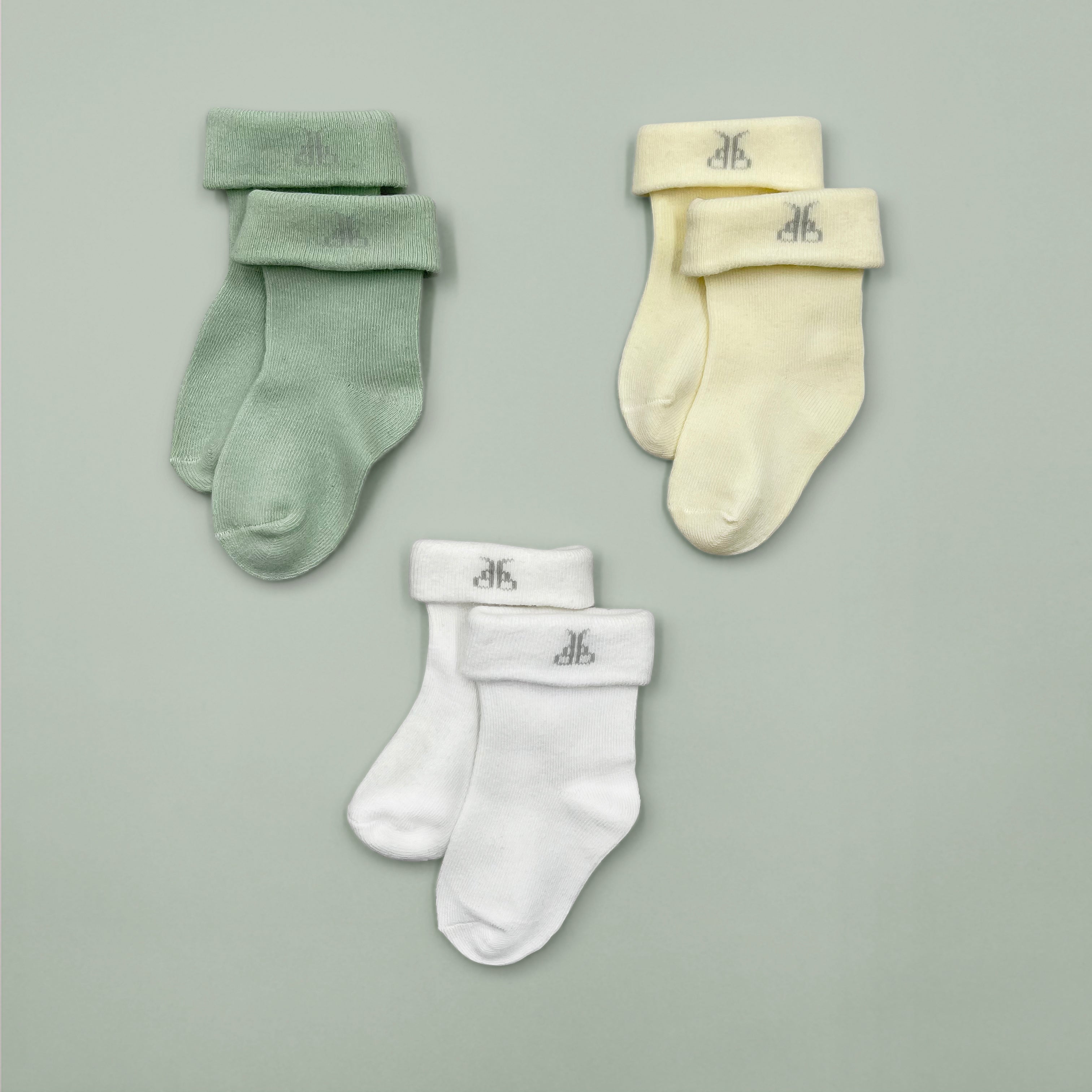 Baby Socks with Non-Slip Grips - Soft Cotton Infant Socks for Newborns & Toddlers (0-24 Months) - Perfect for Crawling, Walking & Playtime