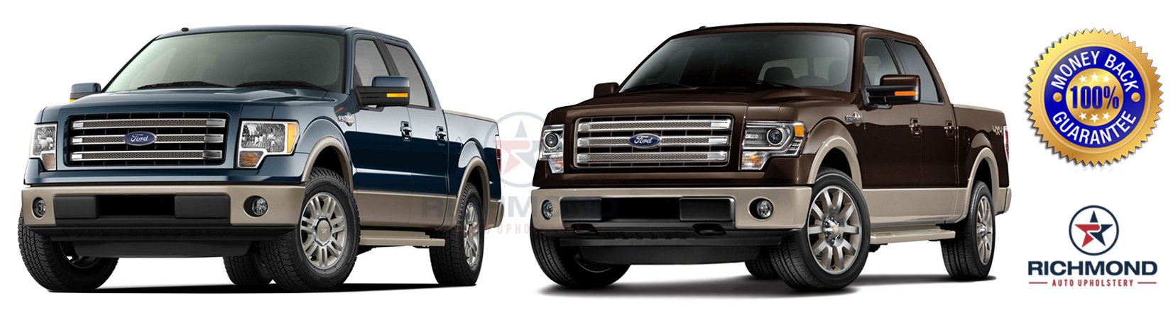 Premium Perforated Leather Seat Cover for 2010 Ford F150 King Ranch - Passenger Bottom Replacement | Auto Upholstery Upgrade for Comfort & Style | Perfect for Road Trips & Daily Commutes