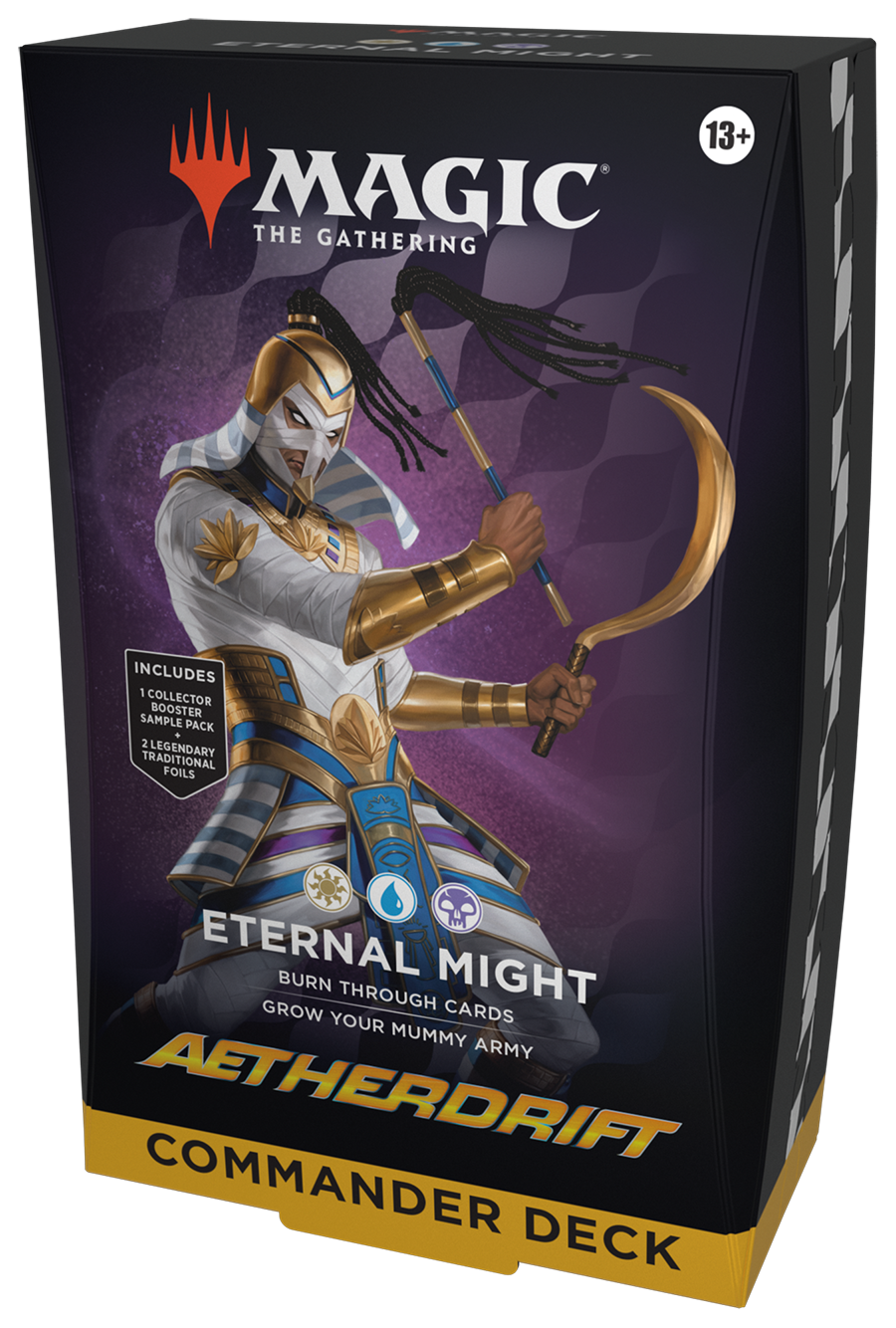 Magic: The Gathering Aetherdrift Commander Deck Bundle - Premium MTG Cards for Strategy Gameplay & Collecting | Perfect for Commander Format Battles & MTG Tournaments