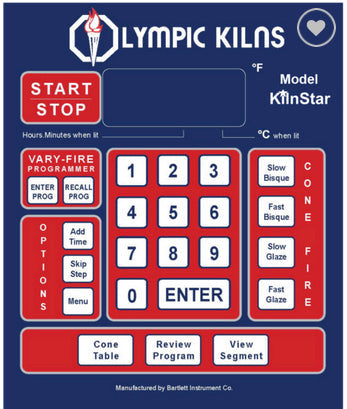 Olympic Kiln 1214 120E Fast Shipping - Professional Ceramic Kiln for Pottery, Glass Fusing & Art Projects - Perfect for Studios, Schools & Home Use