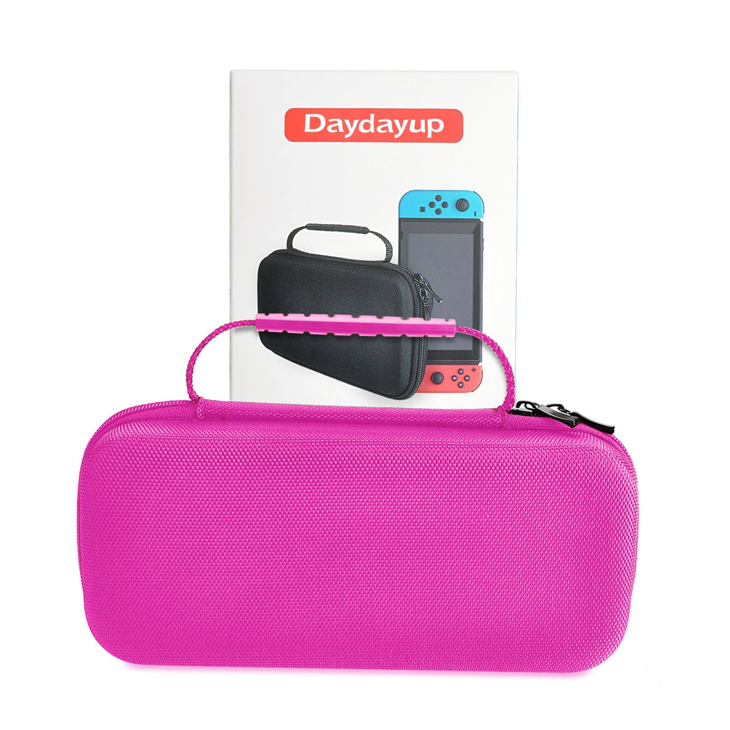 Premium Switch Carrying Case for Nintendo Switch & OLED - Hard Shell Travel Case with 20 Game Cartridge Slots - Protective Pouch for Console, Controllers & Accessories - Perfect for Travel, Commuting & Gaming On-The-Go