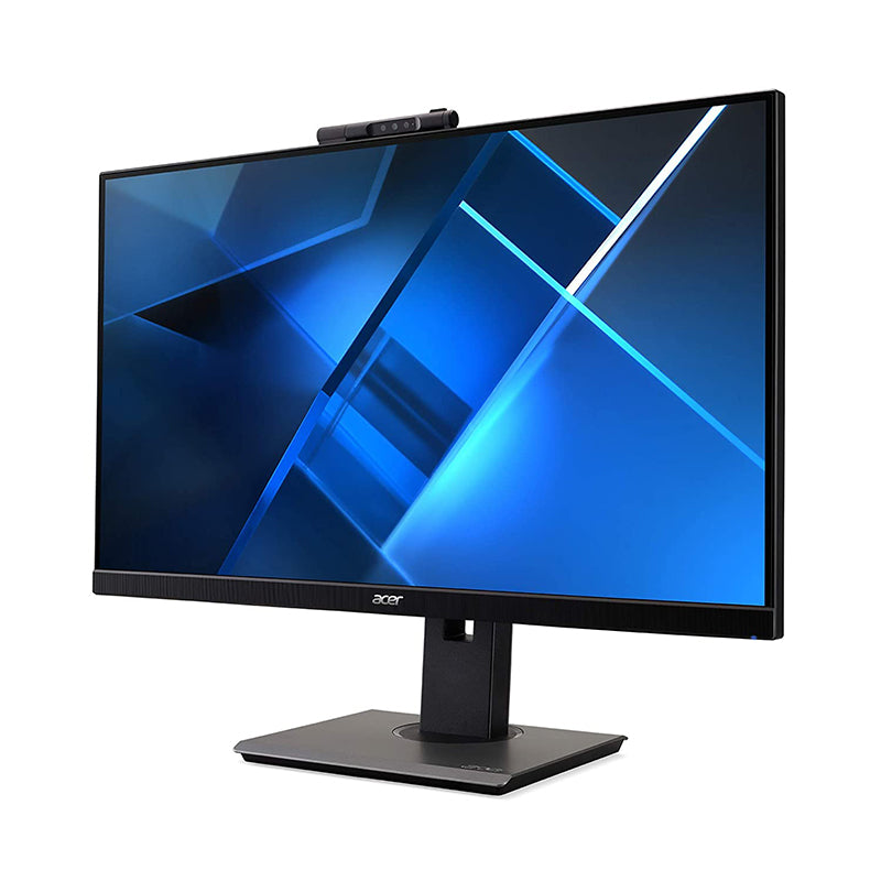 Acer B277D 27-inch FHD IPS Monitor - 75Hz Refresh Rate, 4ms Response Time, 4xUSB Ports, Height Adjustable Stand with Built-in Webcam - Perfect for Home Office, Gaming & Video Conferencing