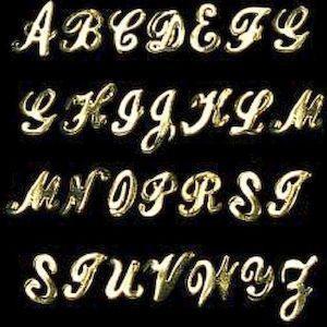 Personalized Letter Charms for Jewelry Making - Alphabet Pendants for DIY Bracelets, Necklaces & Keychains - Perfect for Gifts, Crafts & Custom Jewelry Designs