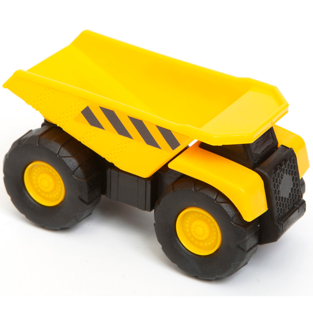 Boley Mini Construction Fleet 5-Piece Set - Yellow & Black Toy Vehicles for Kids | Realistic Construction Playset for Pretend Play & Learning