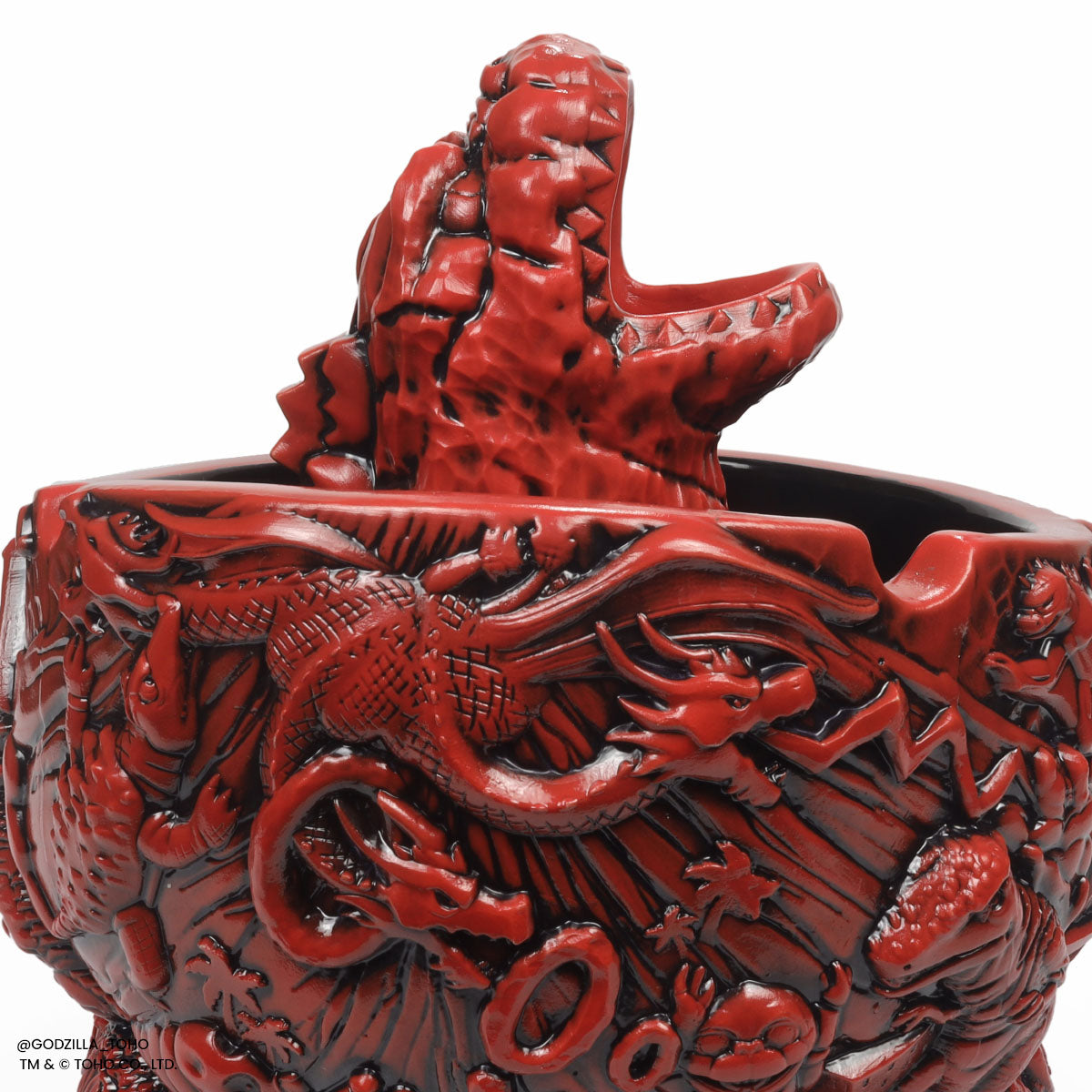 Godzilla Destroy All Monsters Scorpion Bowl - Fire Dragon Variant Collectible Figure | MonsterVerse Action Figure for Display & Collection | Perfect for Fans, Home Decor & Gifts