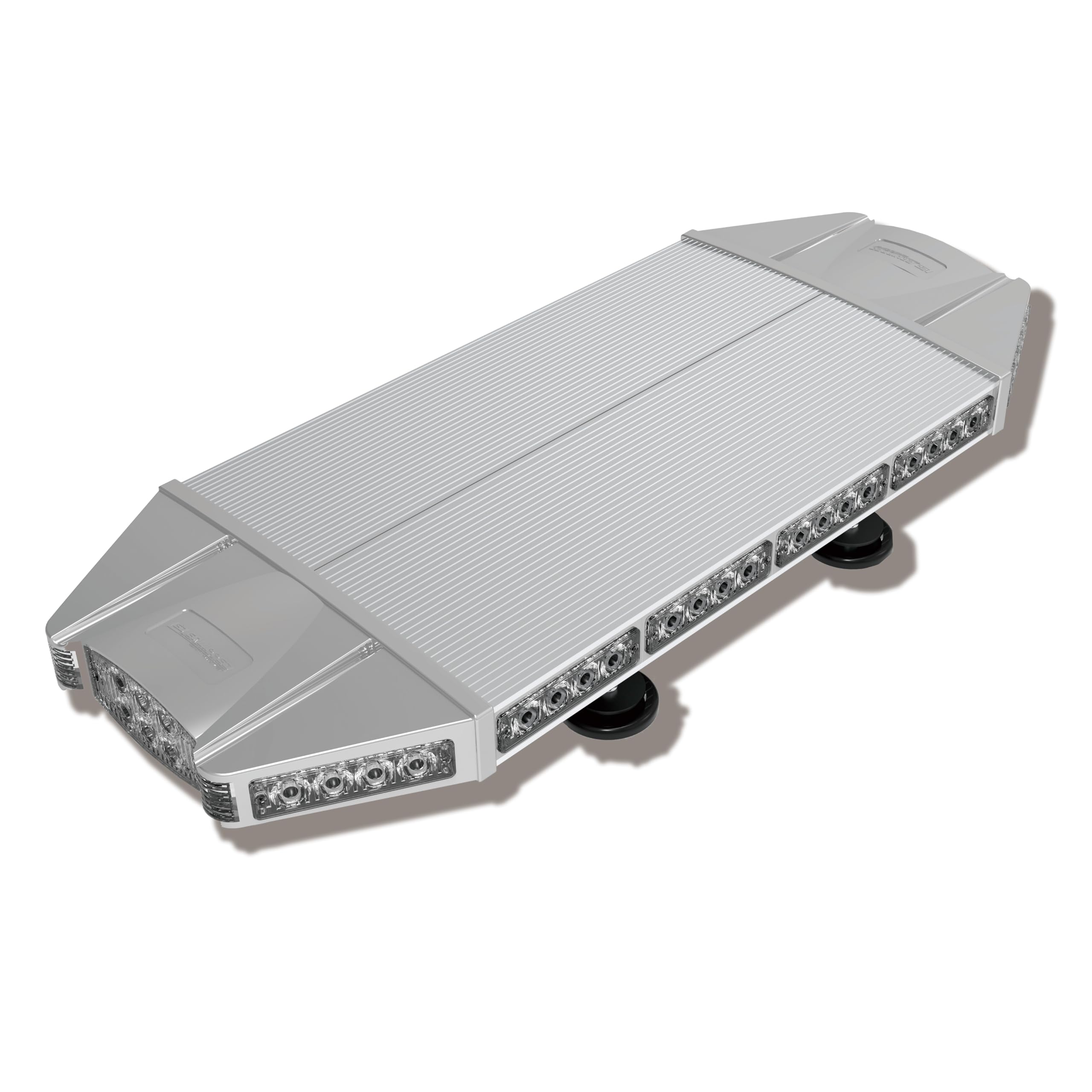 Falcon Flight Emergency 3W Low Profile Magnetic Roof Mount Mini LED Light Bar - 27 Inch Green/White - Perfect for Off-Road Vehicles, Emergency Response & Truck Safety Lighting