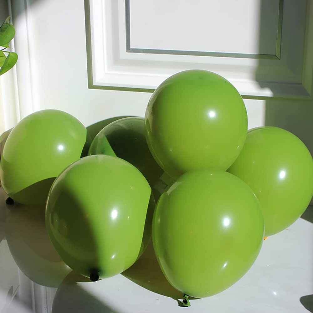 OTMVicor 20-Pack Metallic Gold, Sage Green & White 12-Inch Confetti Balloons | Party Decorations for Birthdays, Weddings & Baby Showers