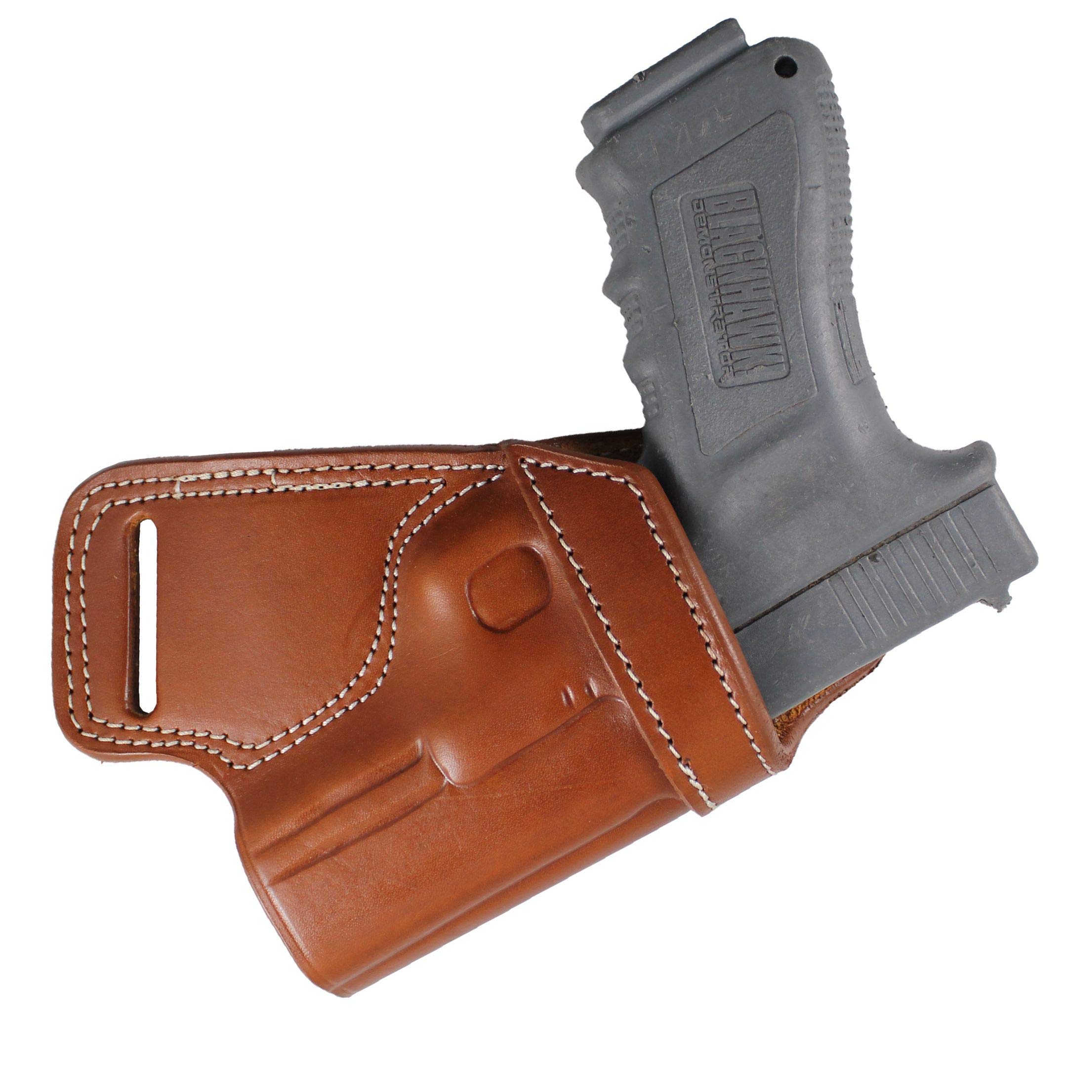 Premium Handmade Leather Small of Back (SOB) Gun Holster - Concealed Carry Comfort & Safety for Everyday Use
