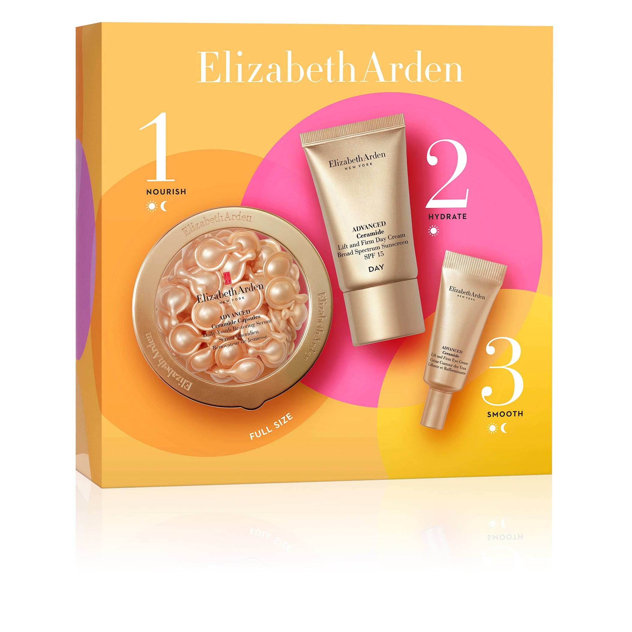 Twist & Lift Trio 3-Piece Gift Set for Women - Anti-Aging Skincare Set with Serum, Cream & Eye Gel - Perfect for Daily Beauty Routine & Spa Night