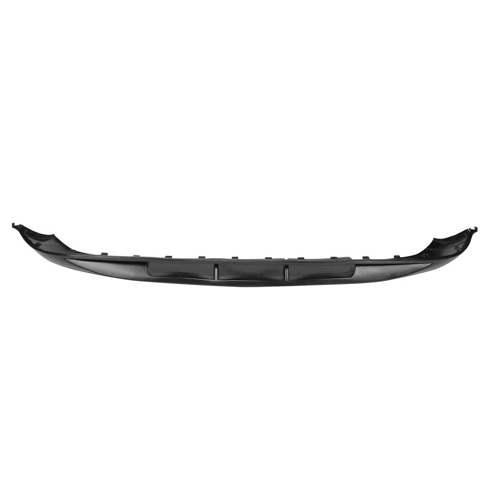 IKON MOTORSPORTS 20AE Style Front Bumper Lip Spoiler - Black PU Splitter Chin Diffuser for 1999-2005 Volkswagen Jetta (MK4) | Enhances Aerodynamics & Aggressive Styling for Street Racing & Car Shows