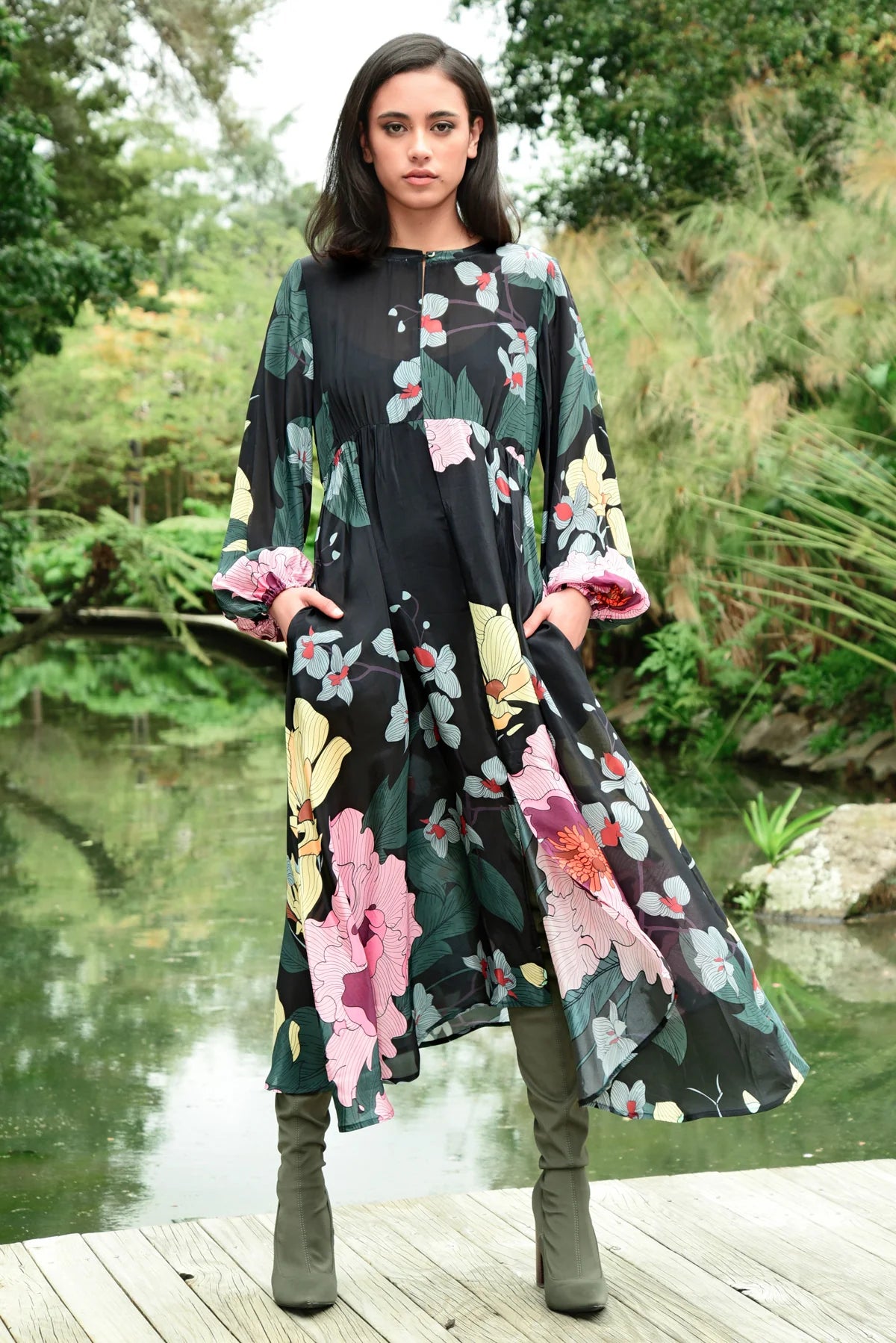 Trelise Cooper Curate For Frock's Sake Dress | Women's Floral Party Dress | Perfect for Weddings, Cocktail Parties & Special Occasions