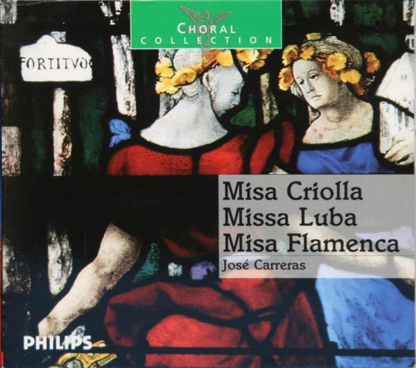 Ariel Ramirez & José Carreras - Misa Criolla, Missa Luba, Misa Flamenco CD | Sacred Latin American & African Choral Music | Perfect for Worship Services & Cultural Events