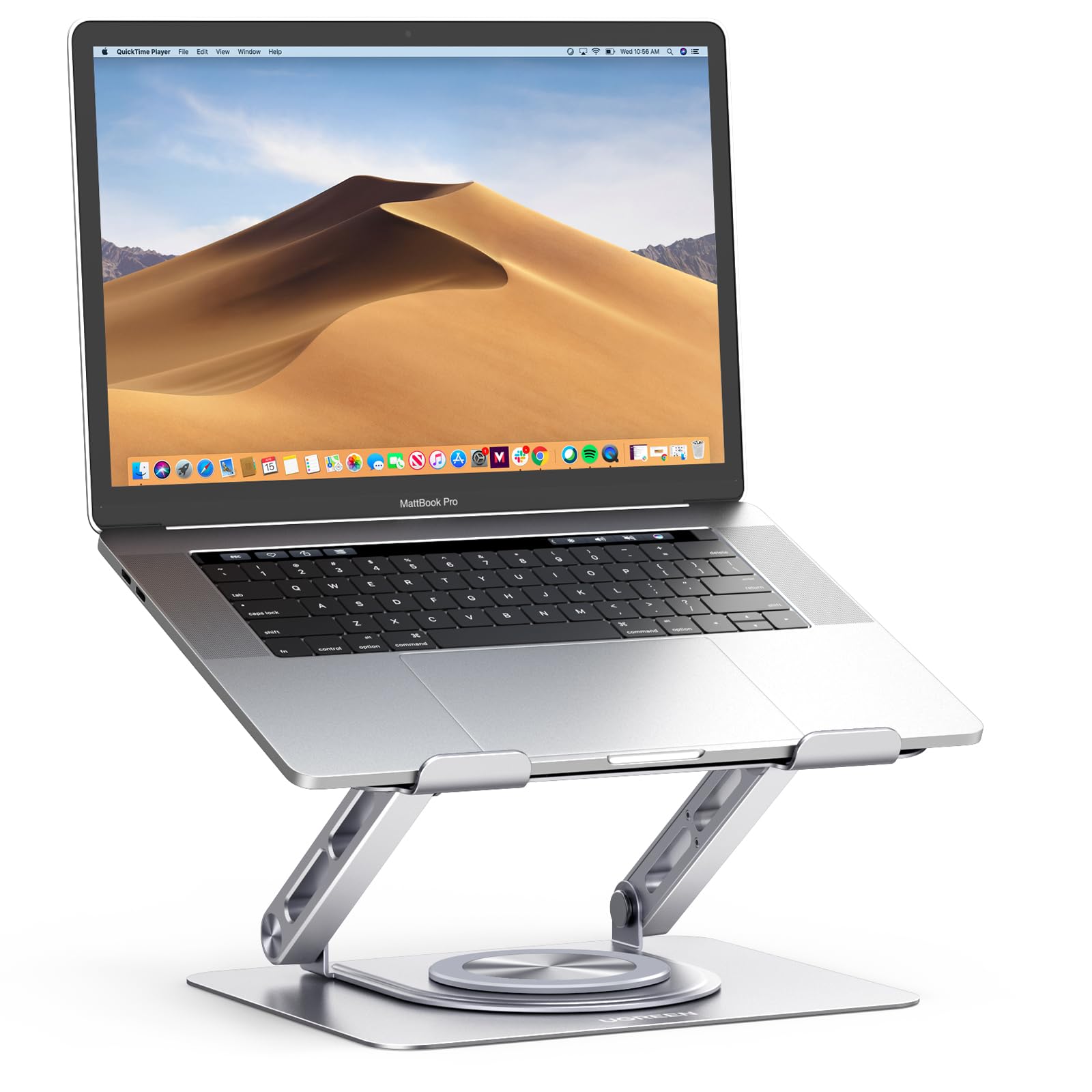 UGREEN Adjustable Laptop Stand with 360° Rotation - Portable Ergonomic Riser for Home & Office Workspace - Perfect for MacBook, Notebook, Tablet & Desk Setup