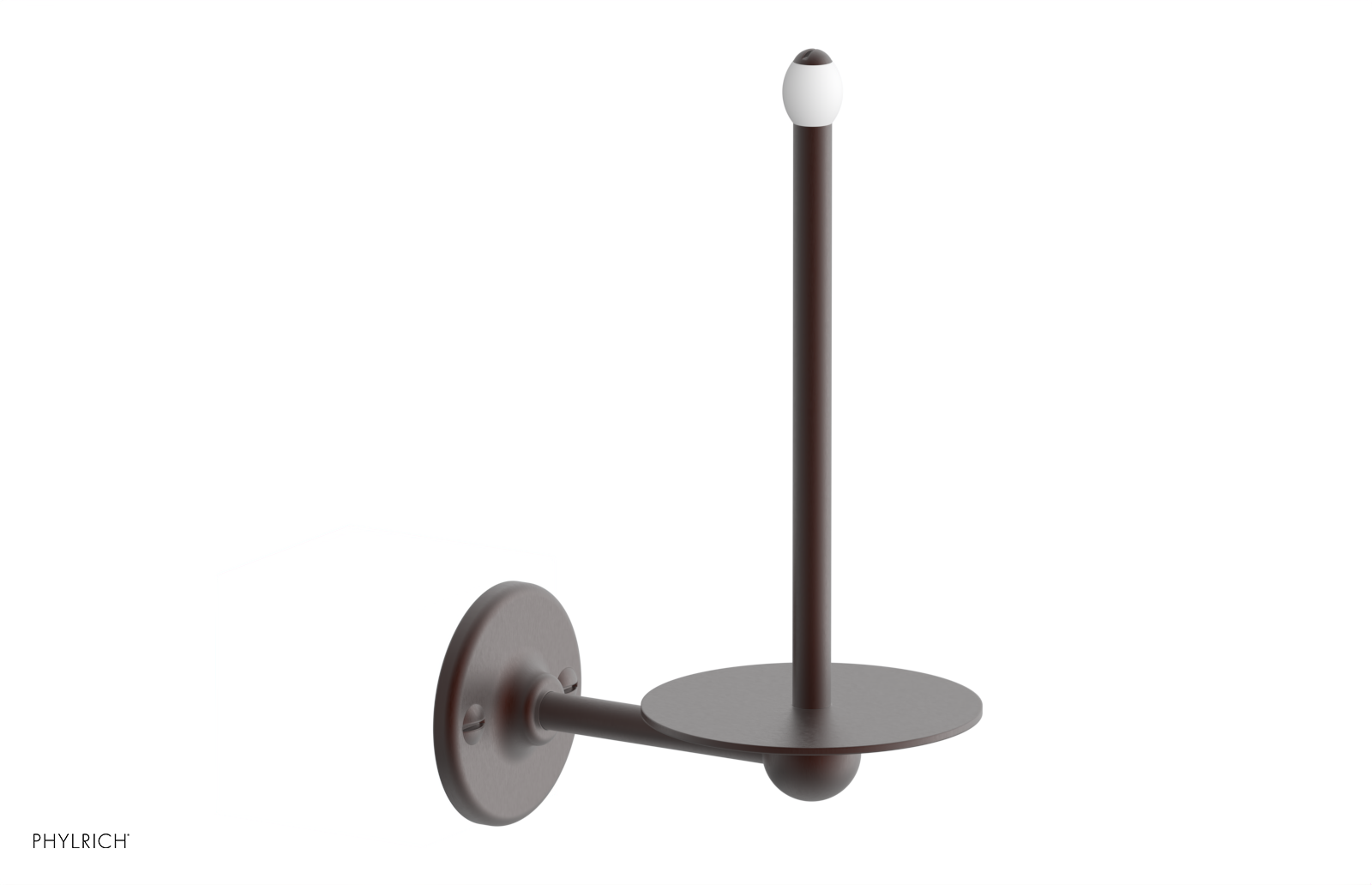 Jamestown Spare Toilet Paper Holder 165 73S - Durable Bathroom Tissue Roll Stand for Home, Office & RV Use