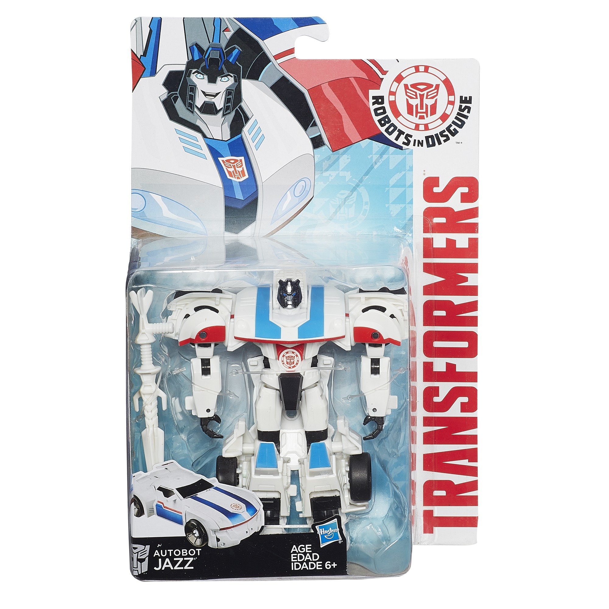 Transformers Autobot Jazz Action Figure - Premium Collectible Robot Toy for Kids & Adults - Perfect for Display, Play, and Gifts