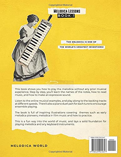 Melodica Lessons: Complete Tutorial with Online Audio, Technique, Theory & Music Reading | Learn to Play Melodica for Beginners to Advanced | Perfect for Home Practice, Classroom Learning & Live Performances