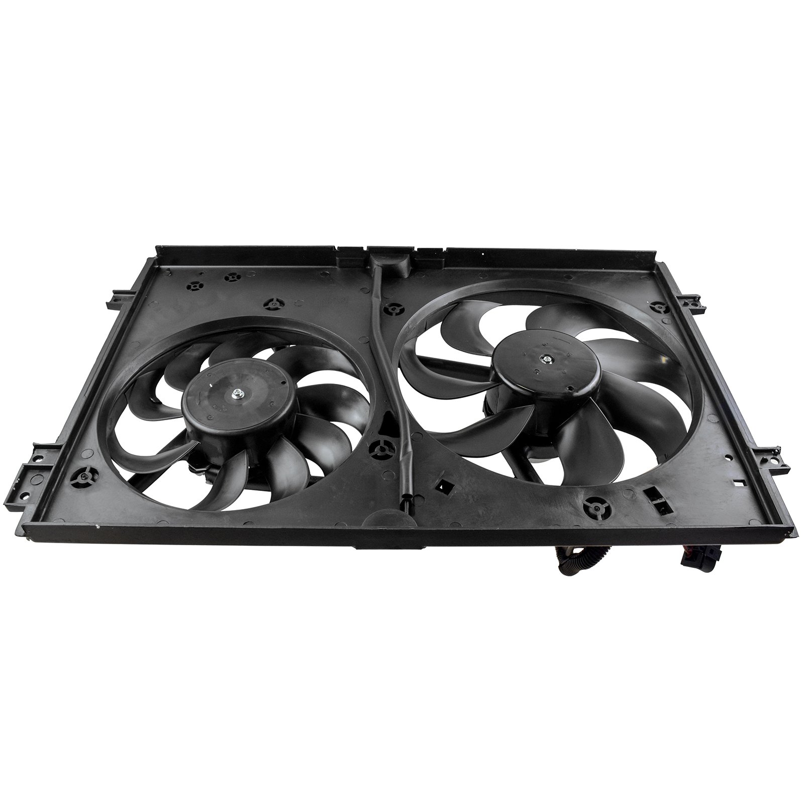 High-Performance Radiator Fan Assembly for 1999-2006 Volkswagen Golf (1.8L L4, 2.8L V6, 2.0L L4, 1.9L L4) - Direct Fit Replacement Part - Perfect for Engine Cooling & Overheating Prevention in Hot Weather & Heavy Traffic