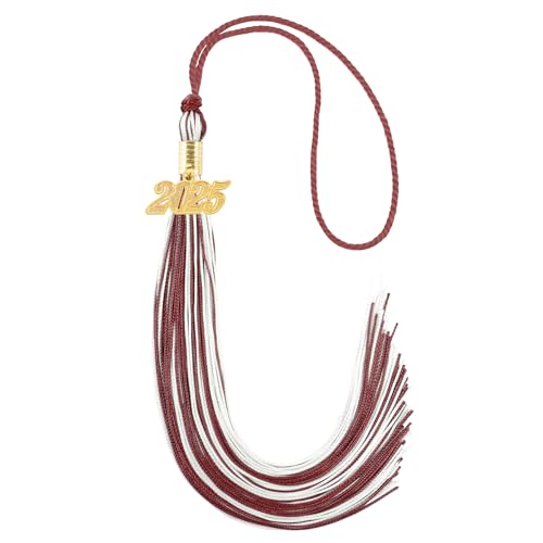 Maroon With White