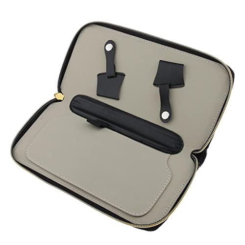 Professional Leather Barber Scissors Holder - Salon Shears & Combs Pouch Case for Hairdressing Tools - Perfect for Salon, Barber Shop & Home Use