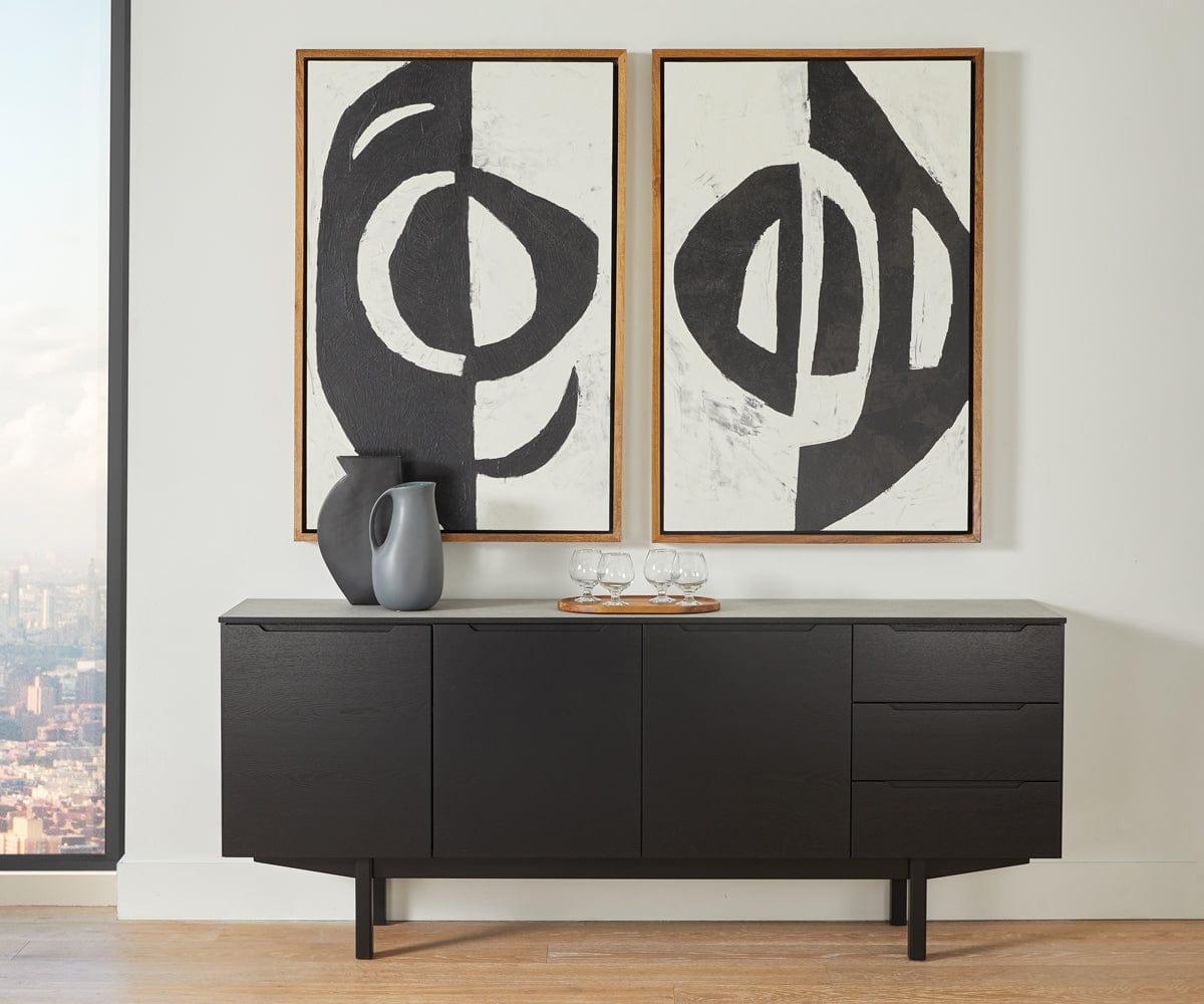 Abstract Glimpses Wall Art Set - Modern Canvas Paintings for Living Room, Bedroom & Office Decor - Perfect for Home & Office Interior Design