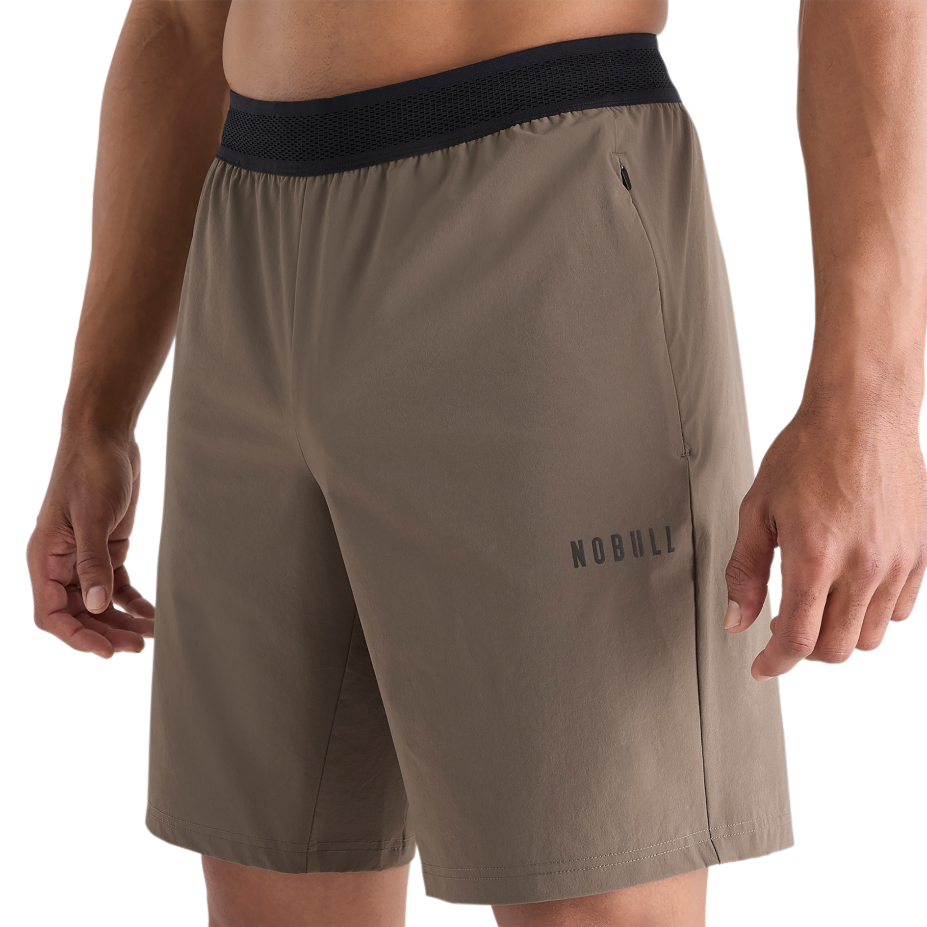 Men's Solid Stretch Short 9