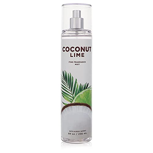 Bath & Body Works Coconut Lime Body Mist for Women - 8 oz Refreshing Fragrance Spray | Perfect for Summer, Beach & Everyday Use