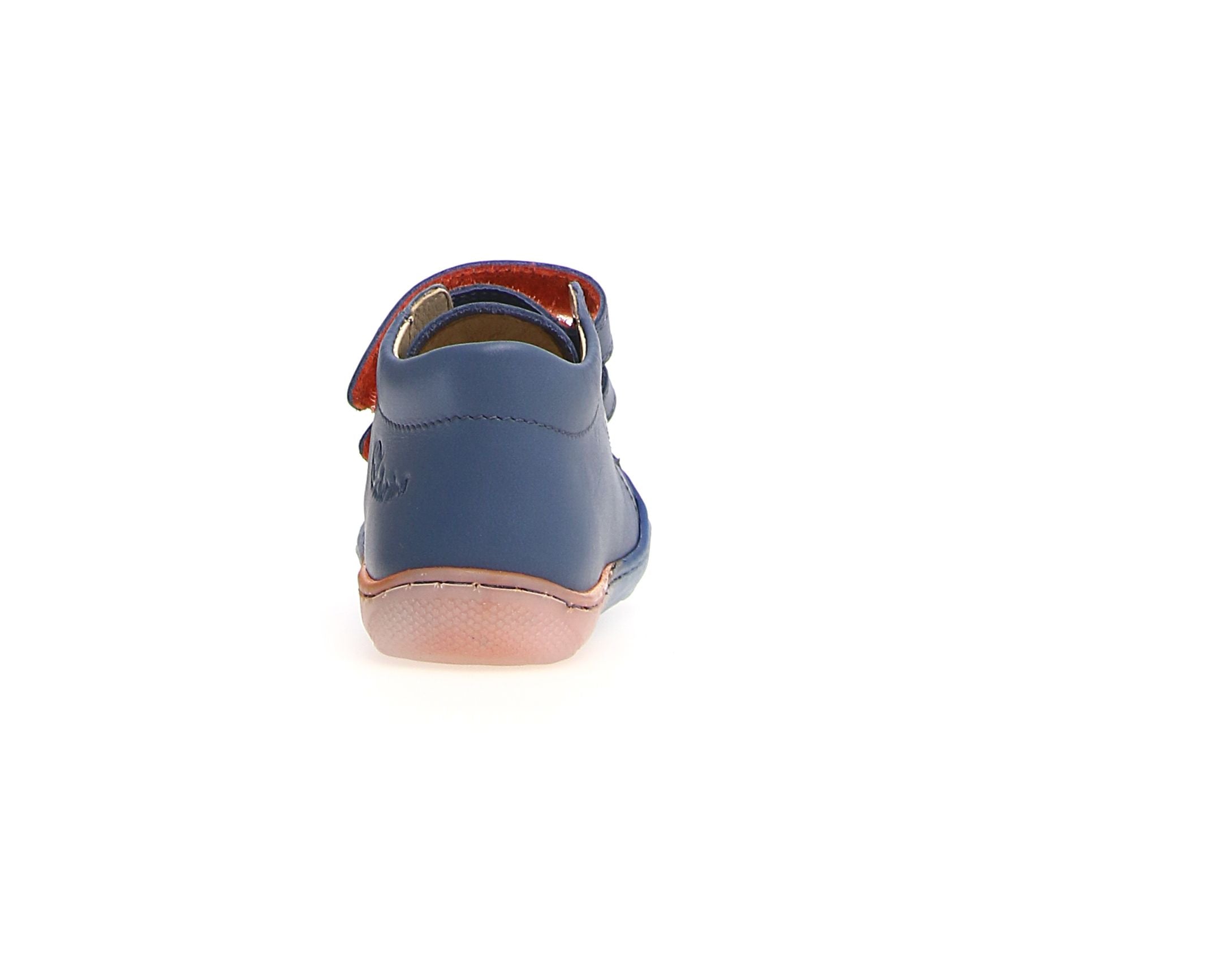 Naturino Cocoon VL Boys Casual Shoes - Light Blue & Orange | Comfortable Sneakers for Kids, School, Play & Everyday Wear