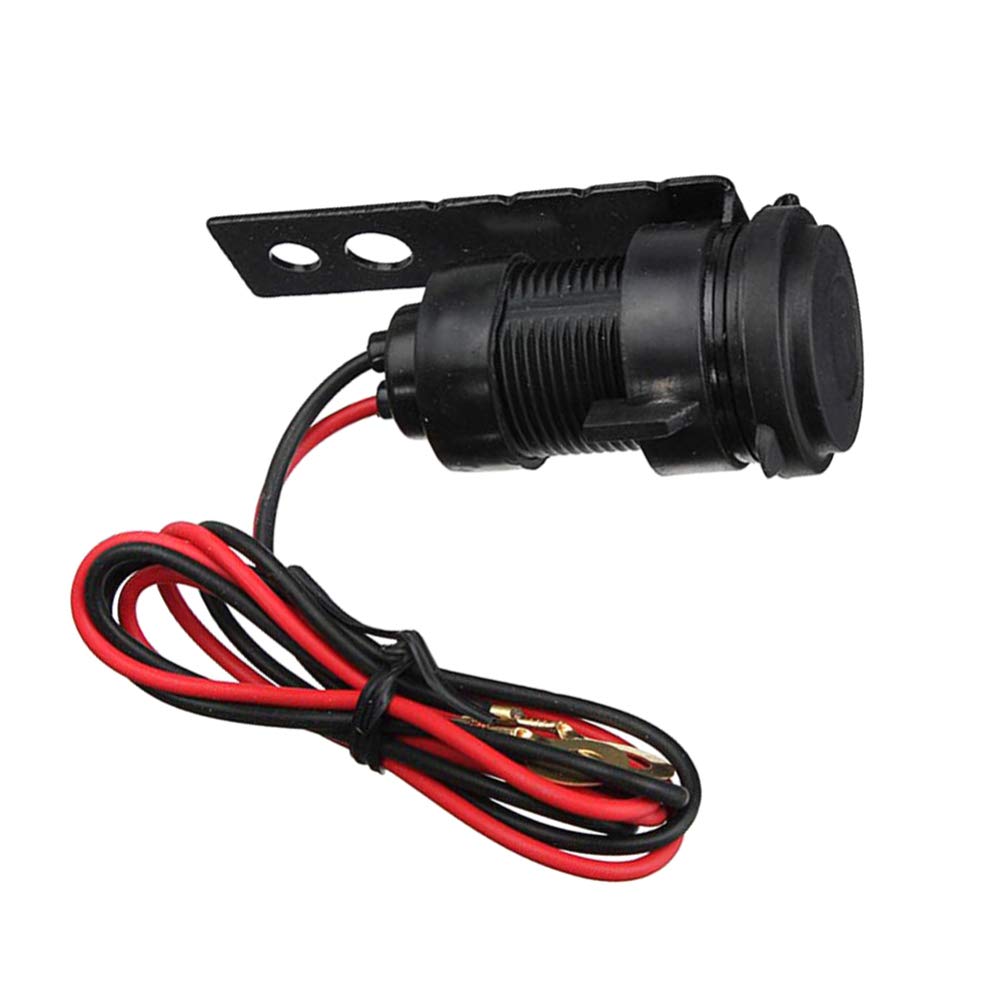 Waterproof 12V/24V Motorcycle USB Charger - Dual Port Fast Charging Socket for Phone, GPS & Devices - Universal Fit for Cars, Boats, ATVs, RVs & Camping Gear | Perfect for Road Trips & Outdoor Adventures