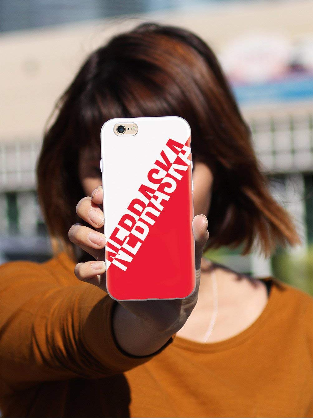 Premium 3D Textured Protective Case for iPhone SE - Inspired Nebraska State Pride Design - Shockproof & Scratch-Resistant Cover - Perfect for Everyday Use, Travel & Outdoor Activities
