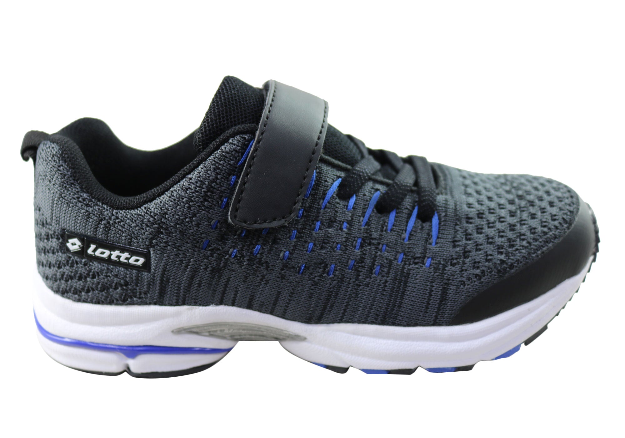 Lotto Breeze Kids Adjustable Strap Athletic Shoes - Comfortable Sneakers for Boys & Girls - Perfect for Running, School & Play