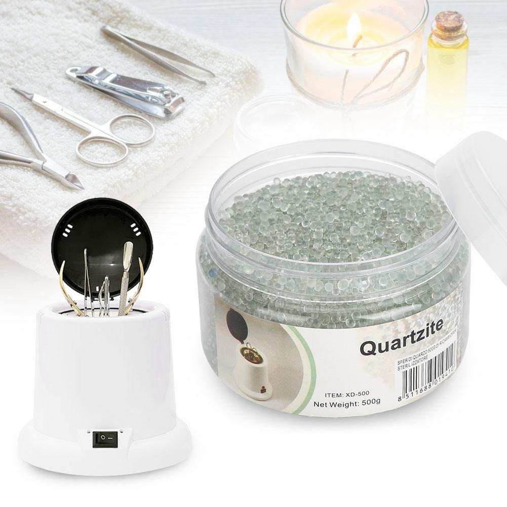 High Temperature Glass Beads for Dry Sterilizer Box - Nail Art Sterilization Sand Beads, Quartzite Beads for Manicure & Pedicure Tools - Perfect for Salon, Spa & Home Nail Care