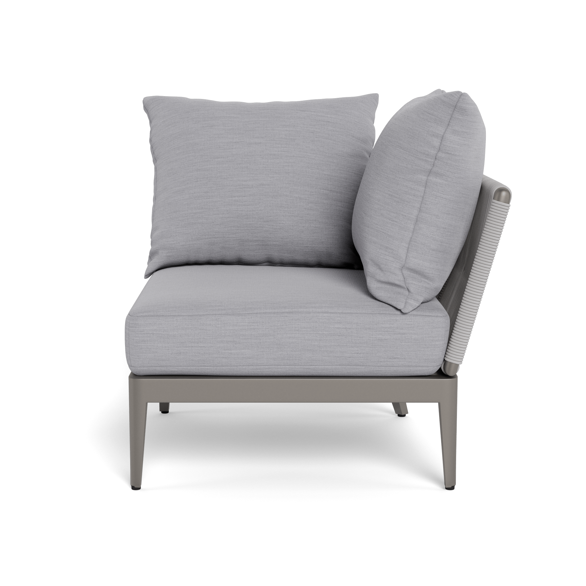 Hamilton Corner Sofa - Modern L-Shaped Sectional Couch with Storage Ottoman, Perfect for Small Spaces & Apartment Living - Living Room, Family Room, Home Theater, Office Lounge